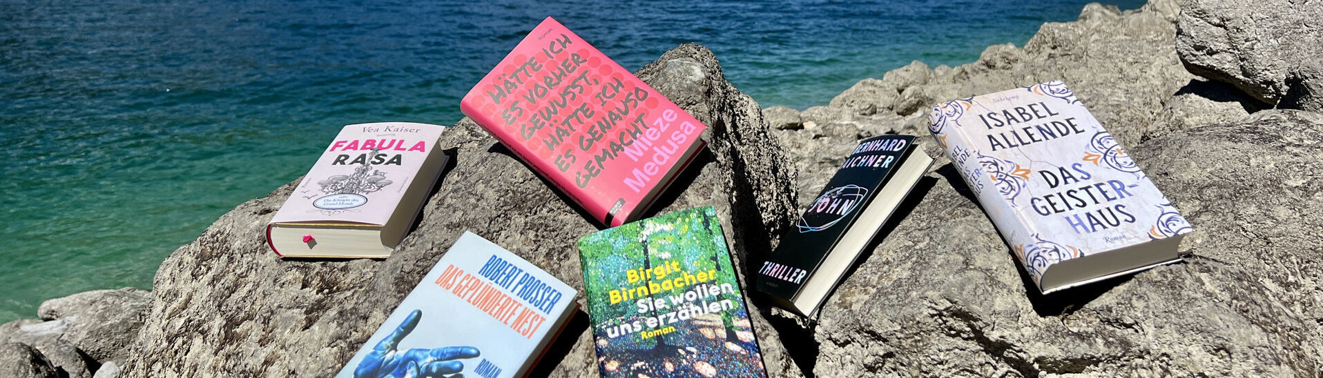 achensee.literatour Im Zuge des Literaturfestivals „achensee.literatour“ wurden viele fesselnde Bücher vor einer atemberaubenden Kulisse in Szene gesetzt, begleitet vom malerischen Achensee.