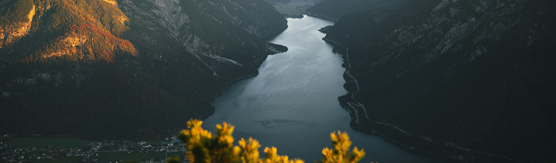 The region offers many hiking tours with gorgeous views of Lake Achensee and its surrounding villages. 