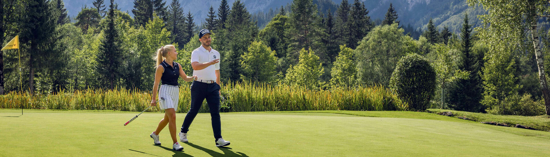 Golfen in Pertisau am Achensee Eine spektakuläre Kulisse prägt das Bild des Golf- und Landclubs Achensee in Pertisau und macht Golfen in der Region zu einem Highlight.