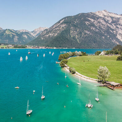 The village of Maurach am Achensee lies within easy reach of many excursions.