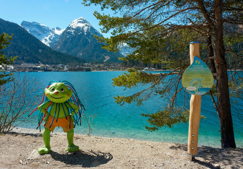 Wusel-Seeweg Der Wusel-Seeweg am Ufer des Achensees zwischen Maurach und Achenkirch ist ein Outdoor-Paradies für Kinder.