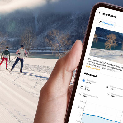 Mit der maps.achensee.com können Gäste ihren Winterurlaub am Achensee planen.