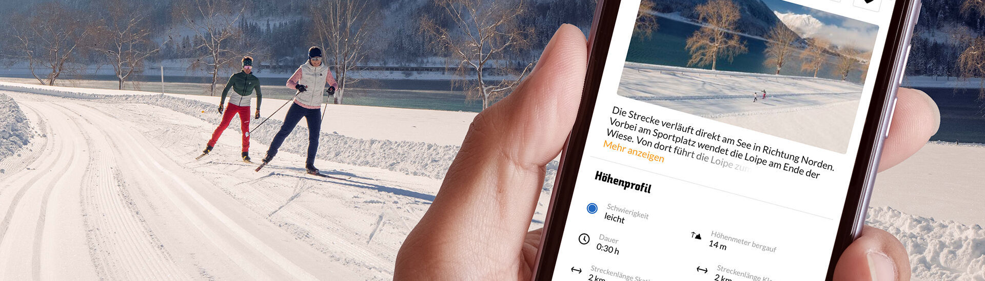Interaktive Tourenplanung im Winter Mit der maps.achensee.com können Gäste ihren Winterurlaub am Achensee planen.