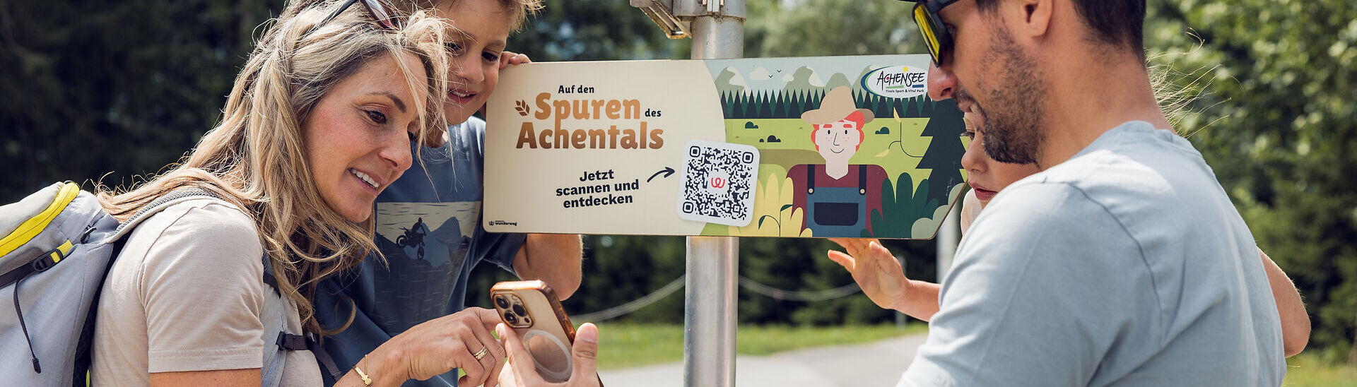 Familienwanderweg "Auf den Spuren des Achentals" – Wunderweg Achenkirch Begebt euch auf eine spannende Entdeckungstour durch Achenkirch und lernt die Region aus einer ganz neuen Perspektive kennen.