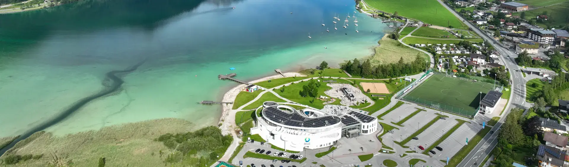 Das Atoll in Maurach am Achensee Das Atoll Achensee in Maurach ist ein Freizeitparadies zu jeder Jahreszeit.