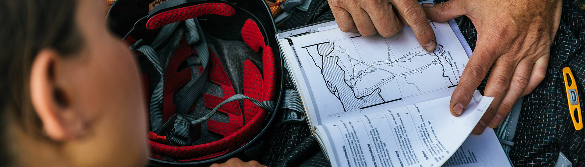 The right equipment and careful planning is essential before any tour. The map material is an important tool.