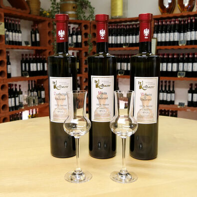 Edelbrennerei Kostenzer in Maurach am Achensee offers a huge range of spirits.