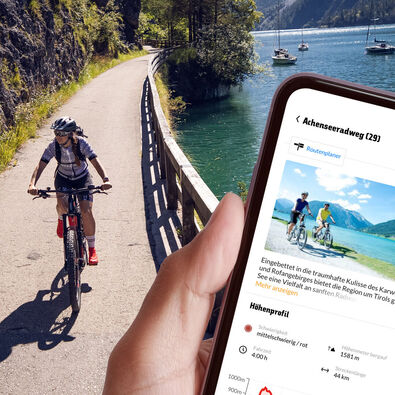 Plan your summer holidays at Lake Achensee online and find tour tips and excursions on maps.achensee.com.