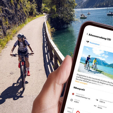 Mit der maps.achensee.com können Gäste ihren Sommerurlaub am Achensee planen.