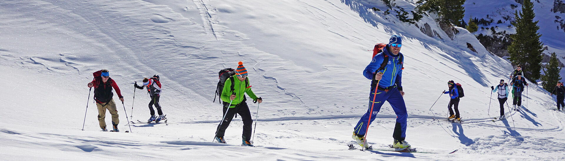 Skitourengehen im Rofan am Achensee Eine Skitour inmitten der Winterlandschaft des Rofangebirges ist ein besonderes Erlebnis.