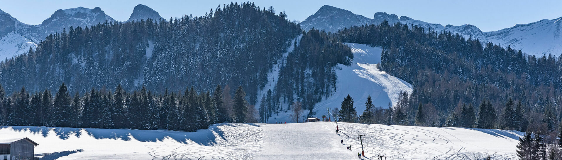 Skifahren in Steinberg am Rofan Die Skipiste in Steinberg am Rofan ist besonders für Familien geeignet.