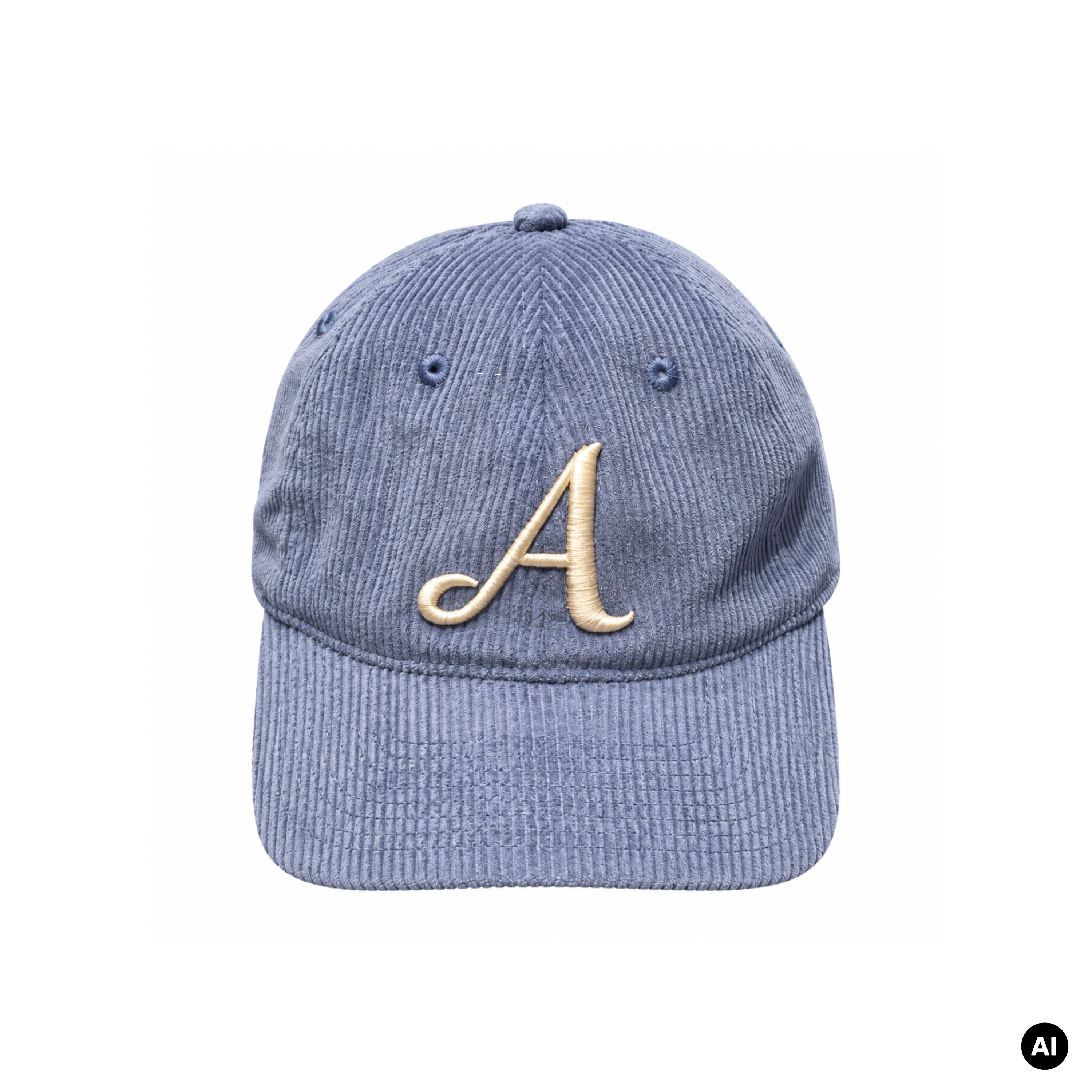 Achensee Cord Cap Lady slate blue
