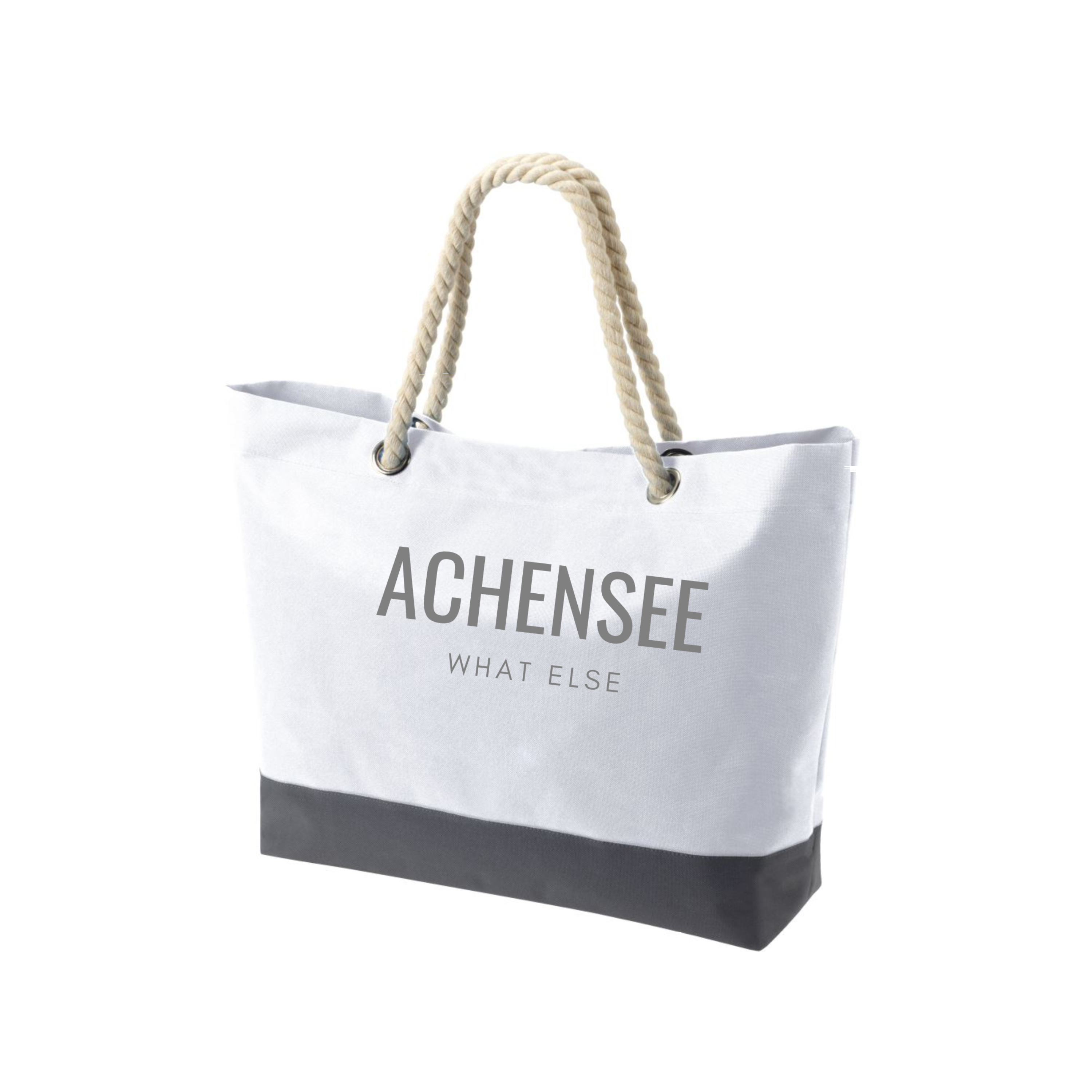 Sommer Shopper Achensee What Else in weiß Sommer Shopper "Achensee What Else" in weiß