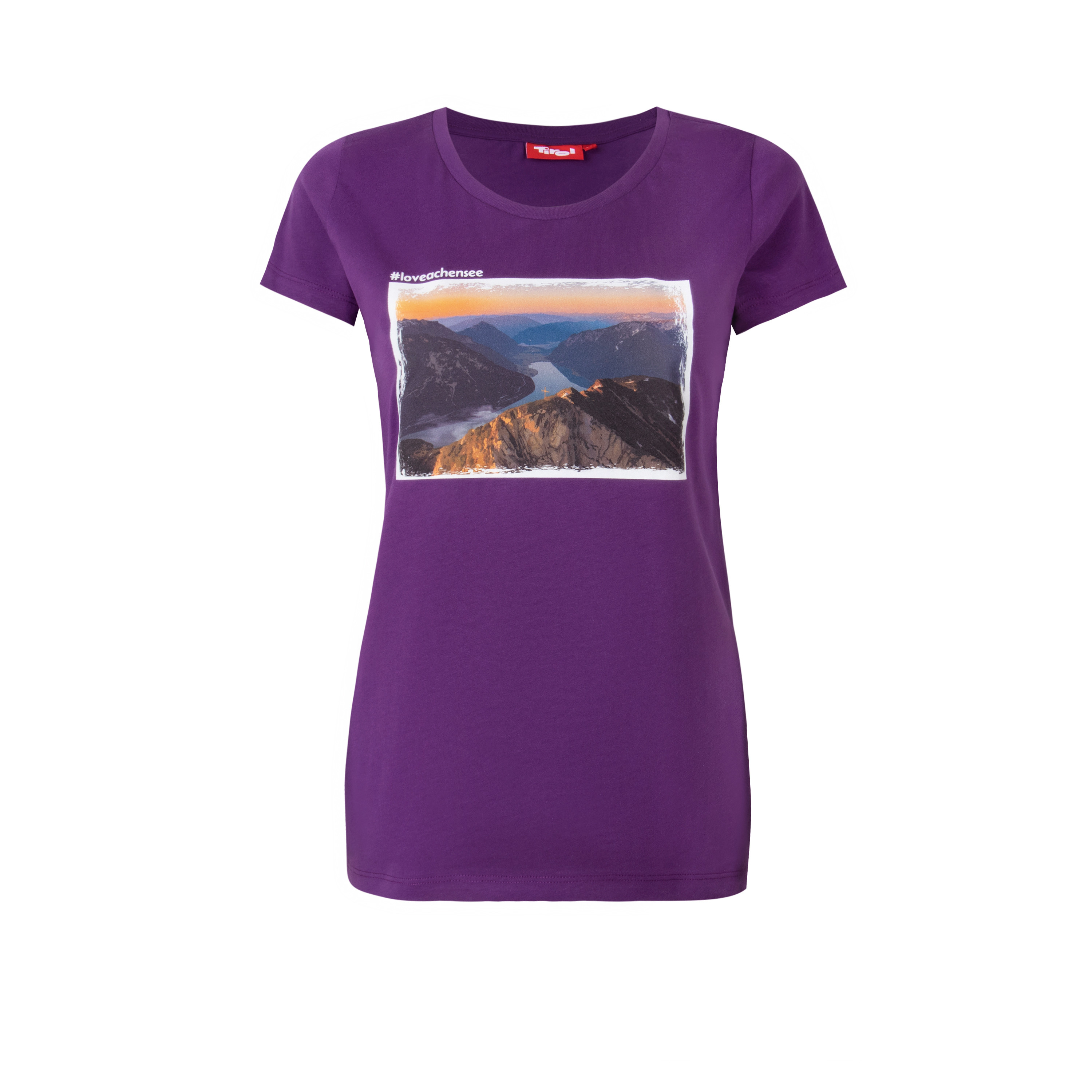 Lila Damen T-Shirt