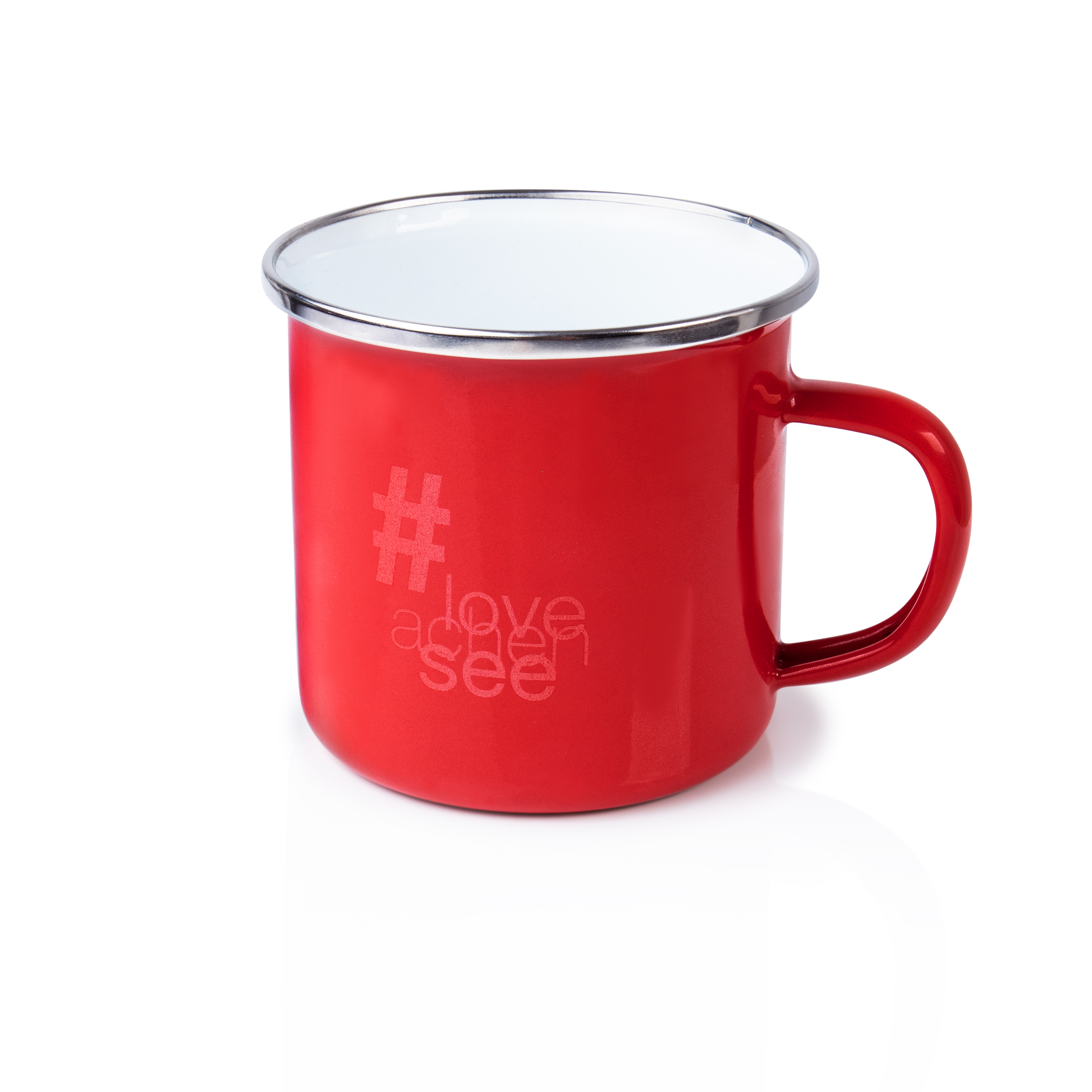 Emaille-Becher #loveachensee