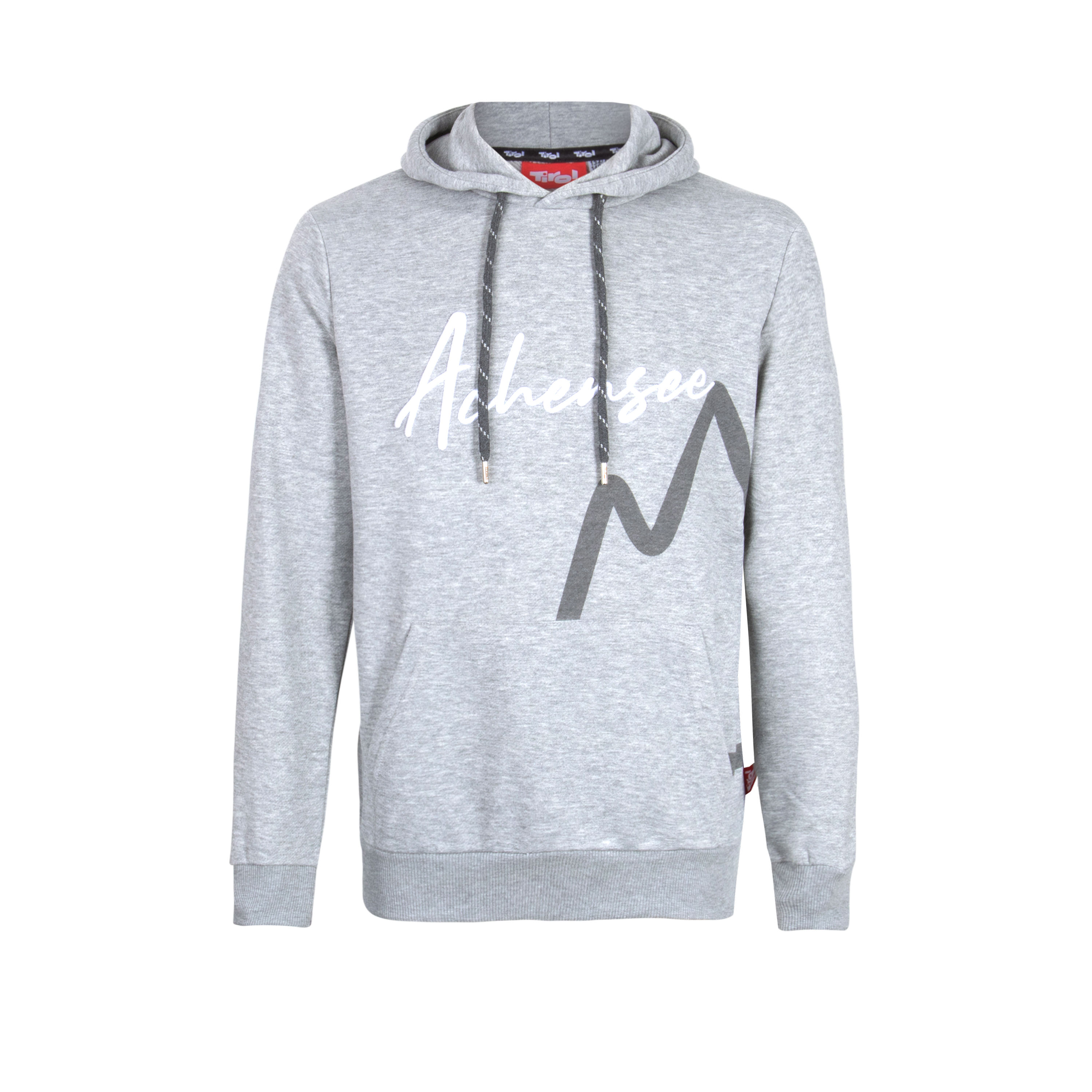 Achensee Herren Hoody in grau