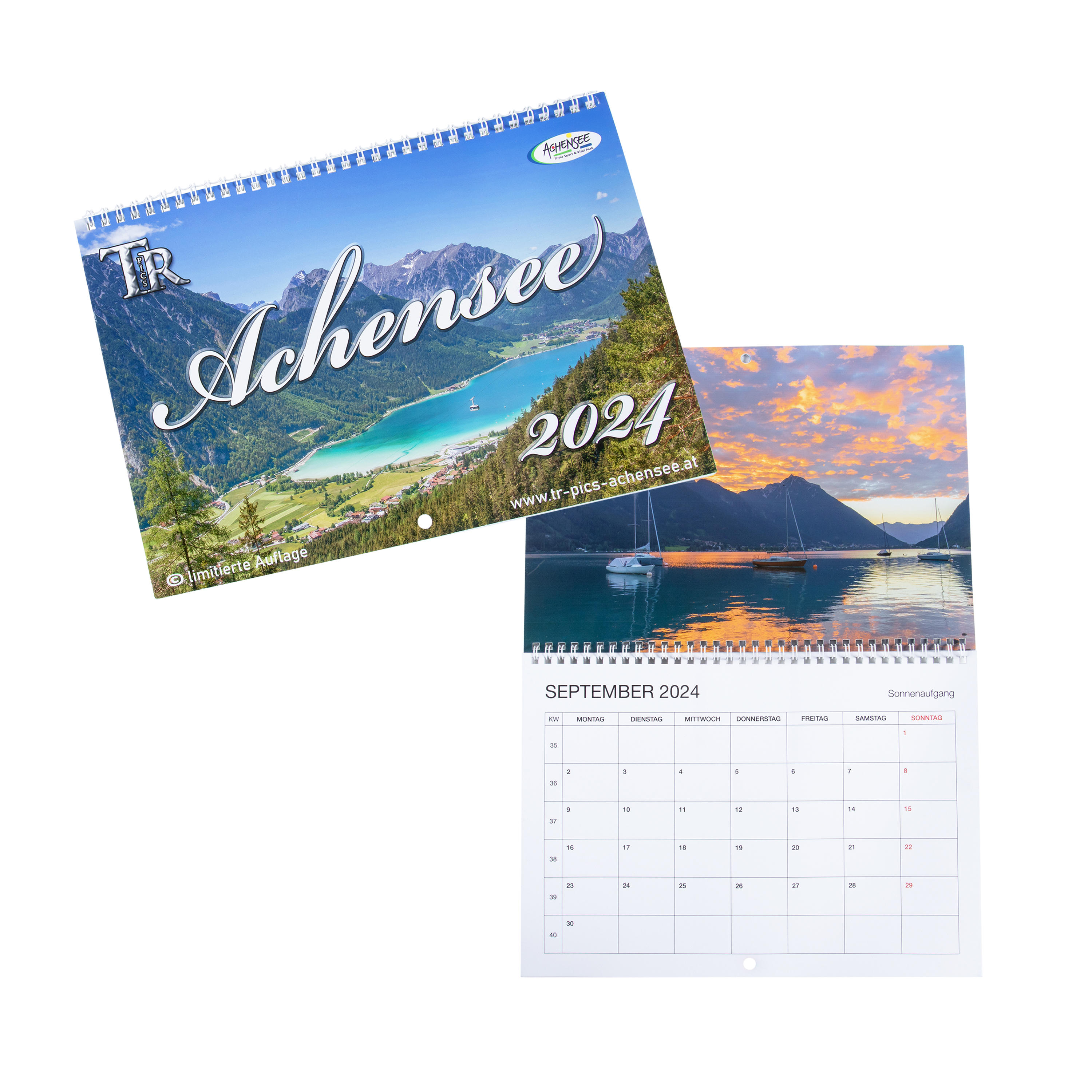 Achensee Kalender Varianten 2024