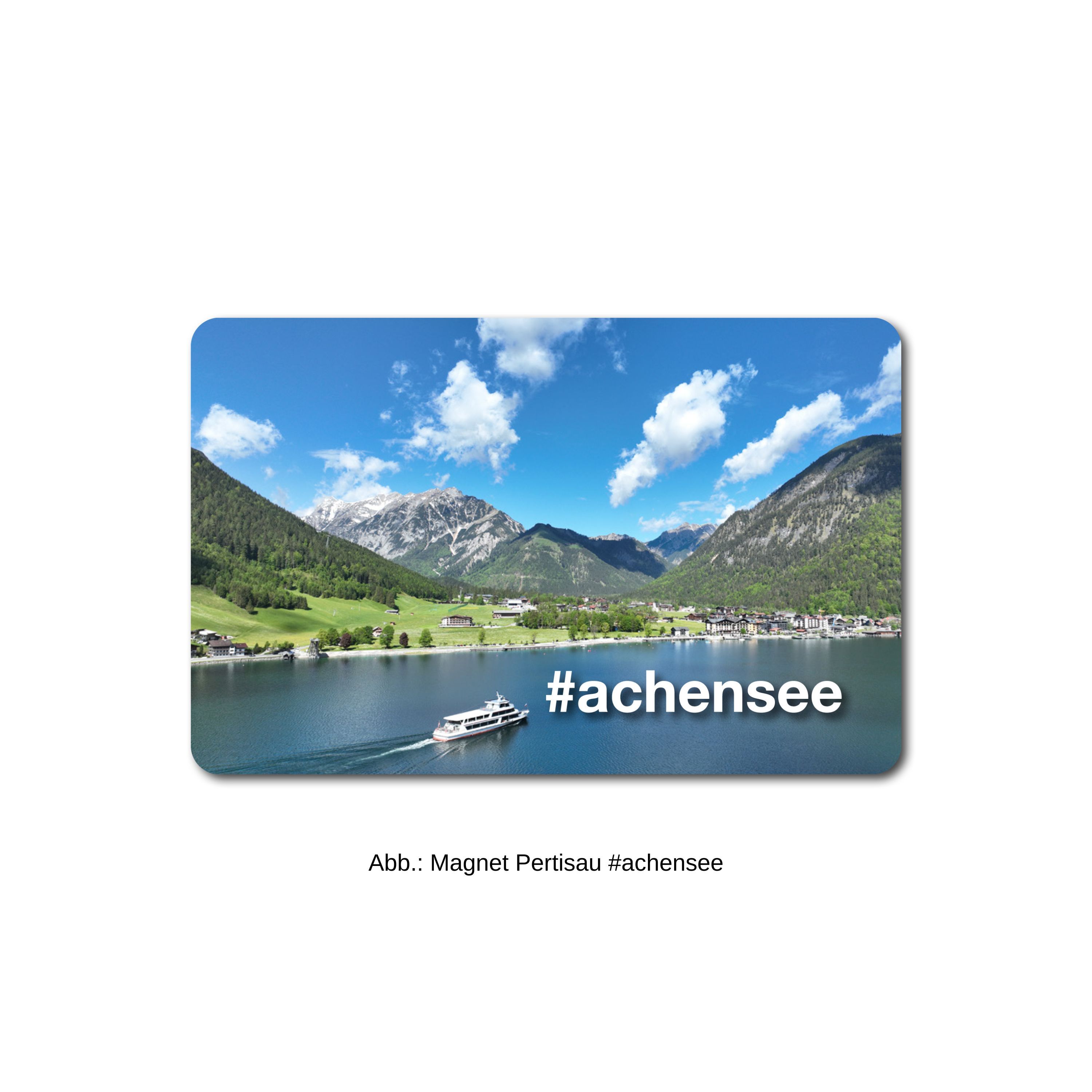 Magnete mit Achensee-Motiv
