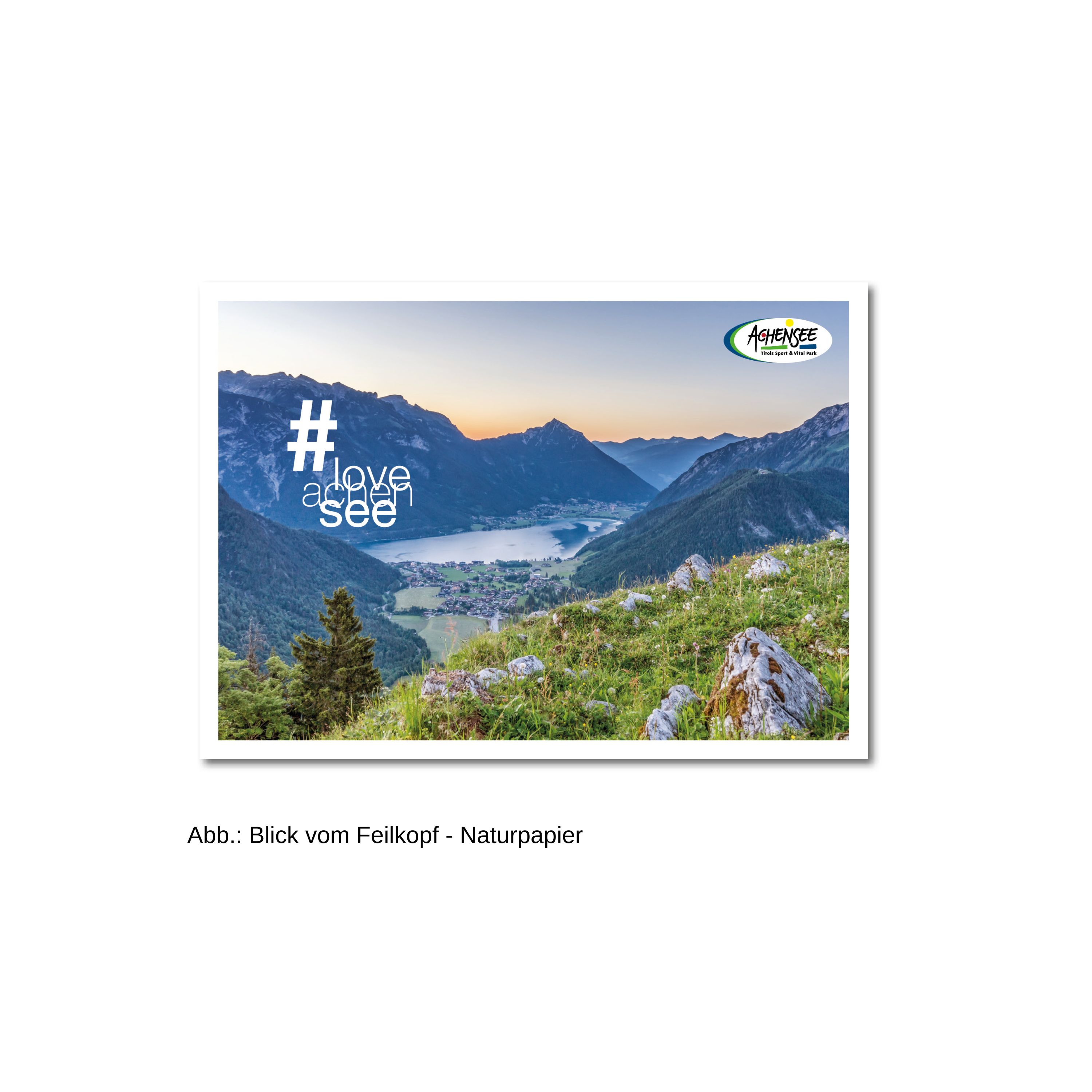 Ansichtskarten mit Achensee-Motiv
