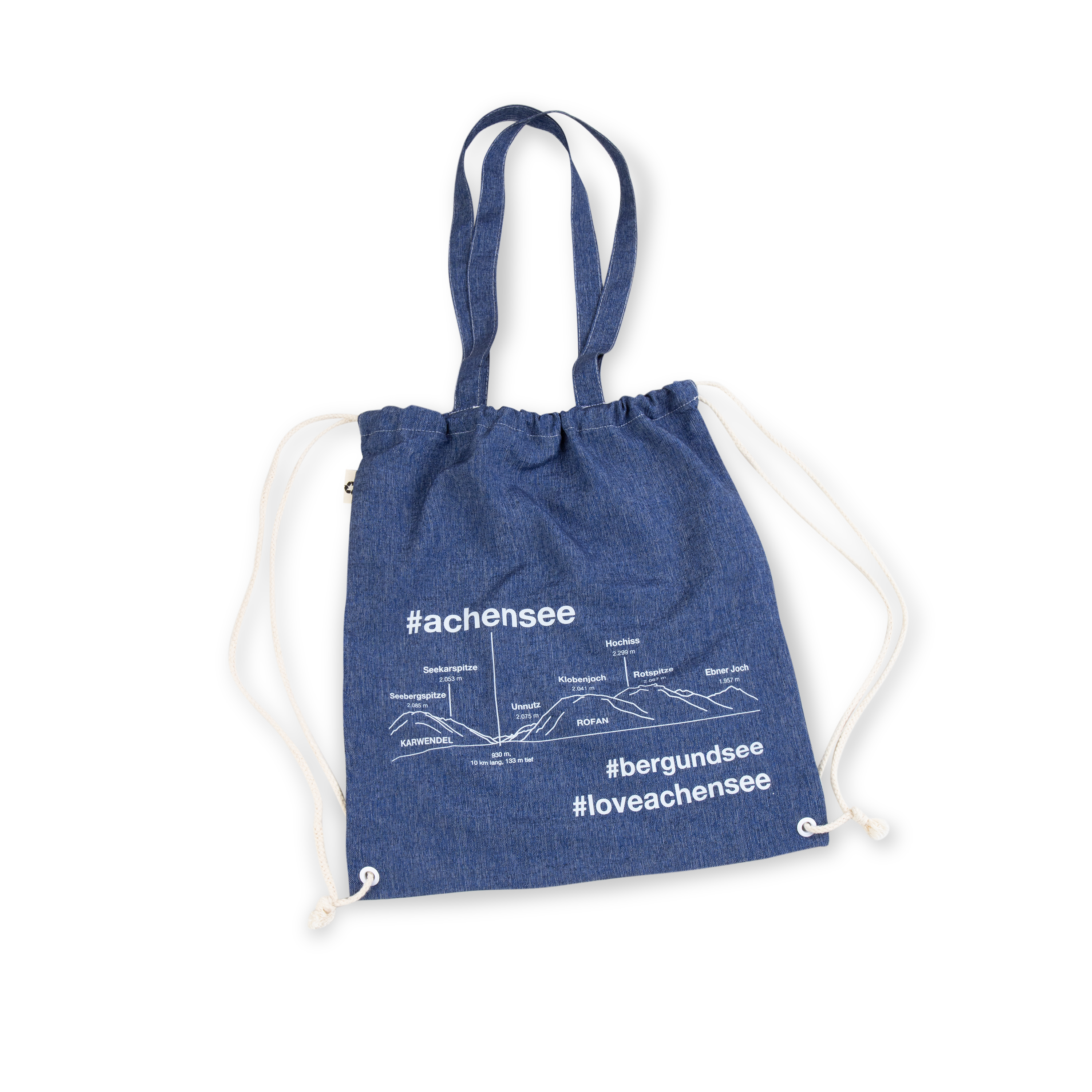 Baumwolltasche "Achensee" Denim