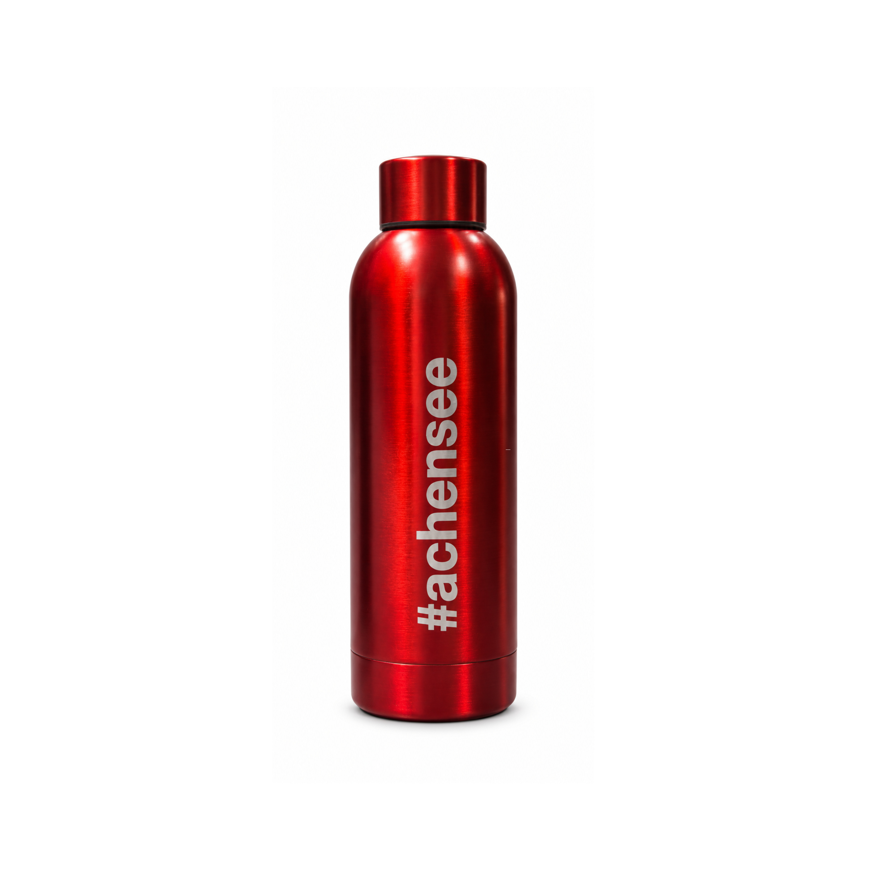 Trinkflasche Deluxe #achensee in rot