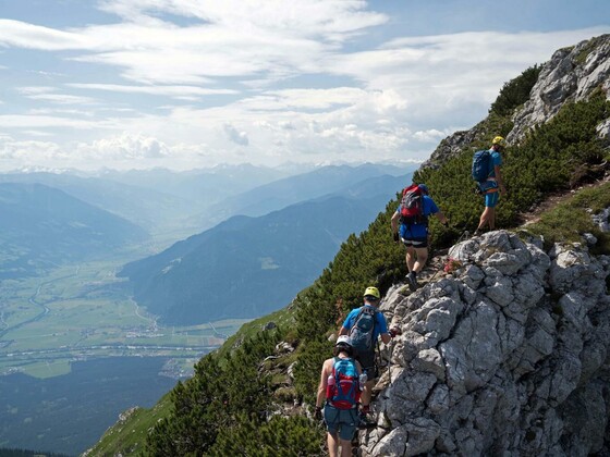 Vom Klettersteig zur Achensee Rundtour