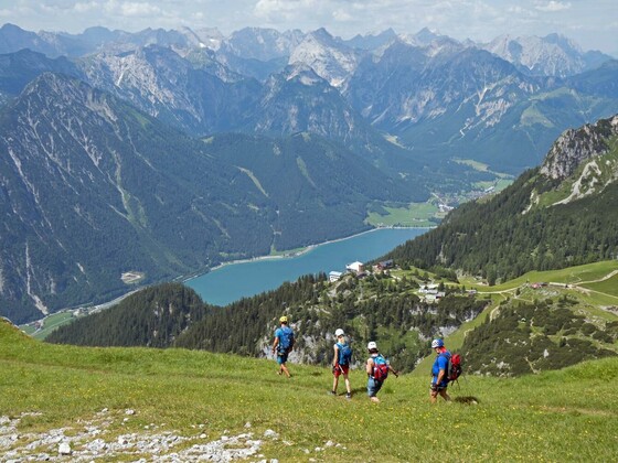 Vom Klettersteig zur Achensee Rundtour