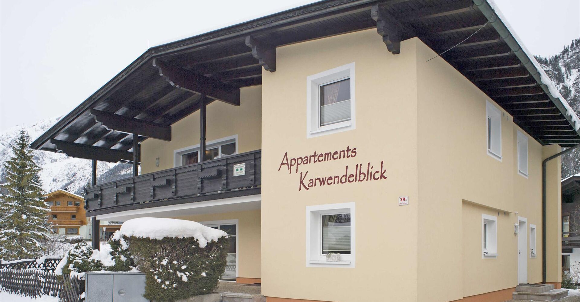 Außenansicht Winter