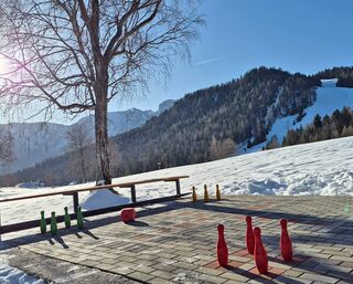 Wooden Outdoor Games Table