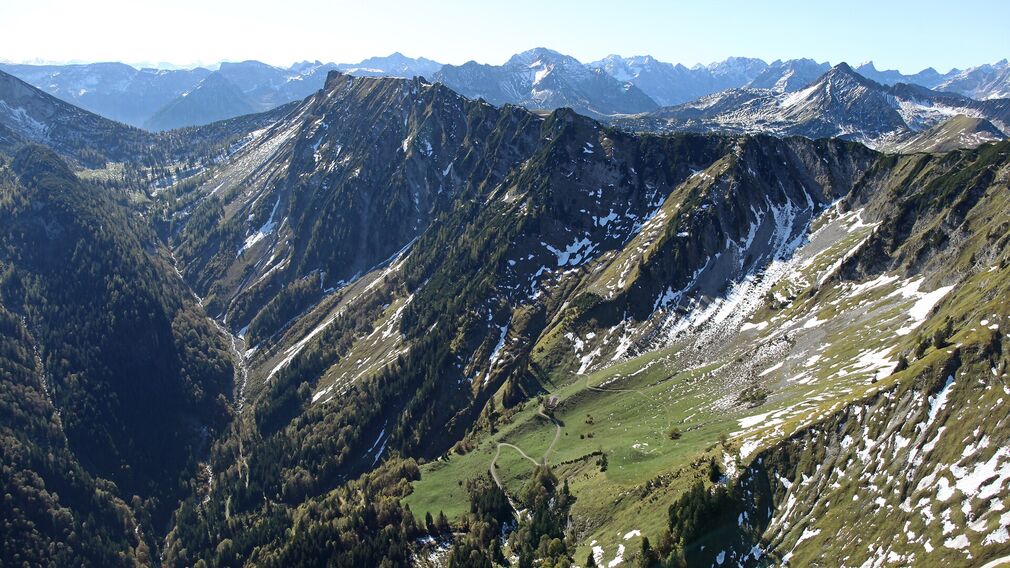 view from the Christlumkopf in Achenkirch