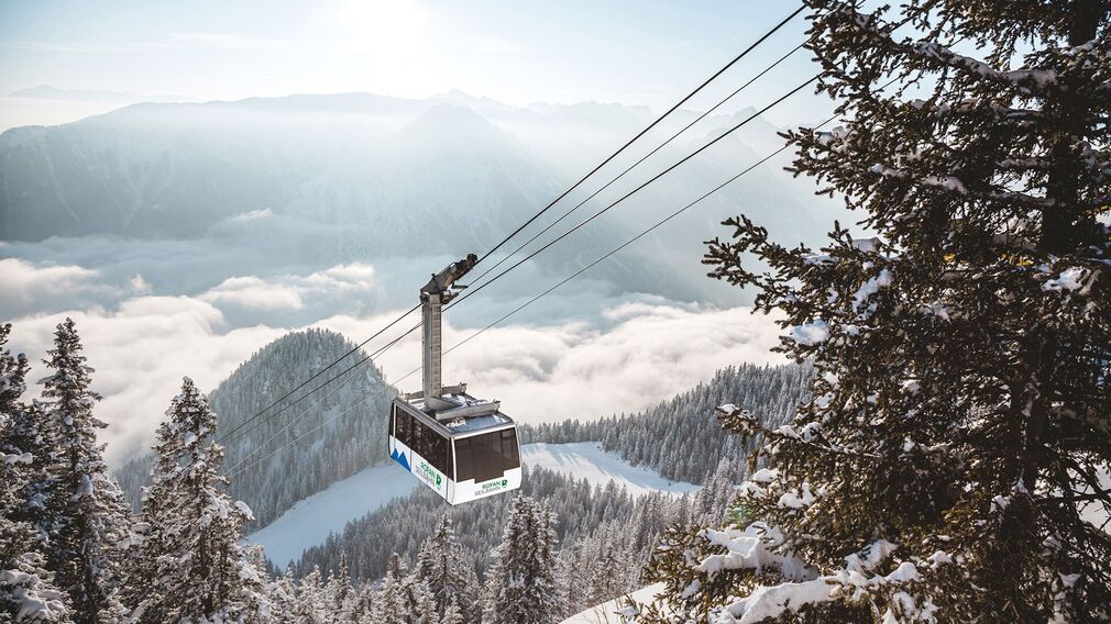 Logo der Rofan Seilbahn