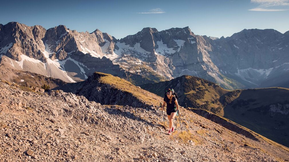 Wanderung zum höchsten Berg der Achensee Region, dem Sonnjoch