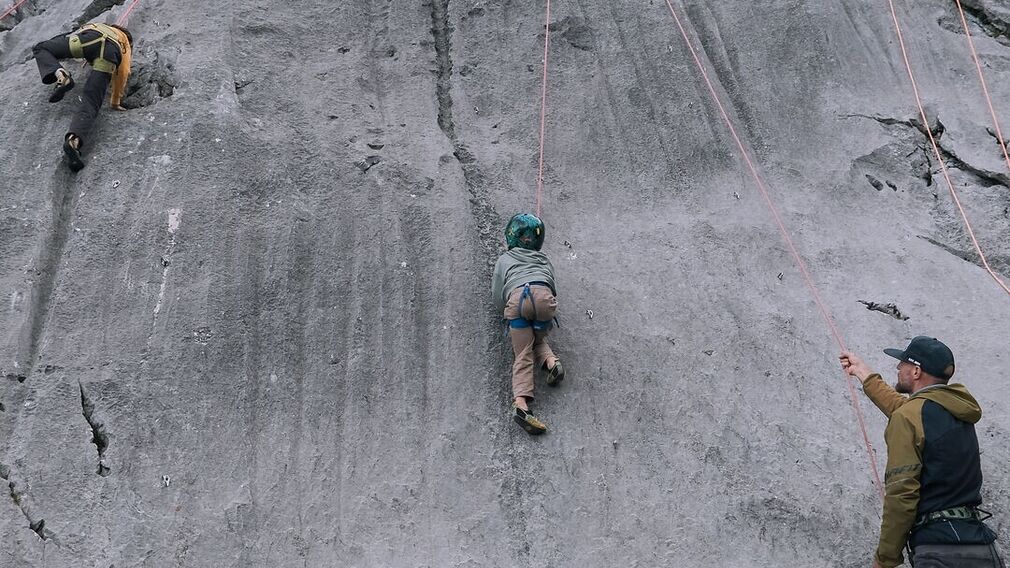Klettern im Rofan - Gebiet Grubastiege