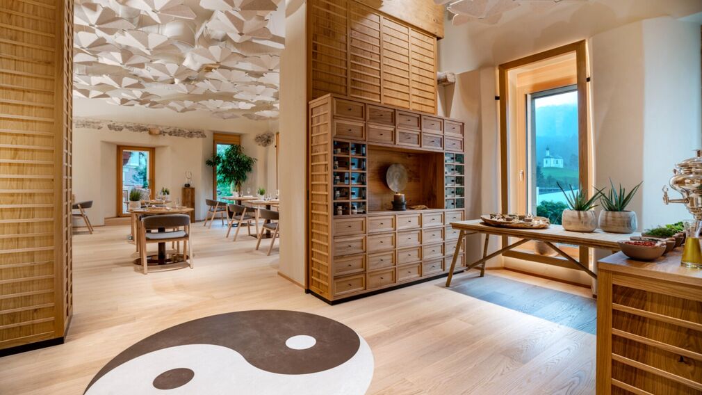 in der Gaststube des Posthotel Achenkirch