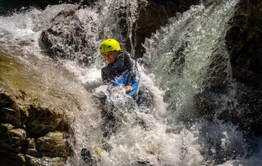 Cool action in the torrent Cool action in the torrent