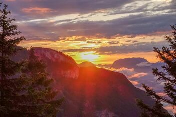 Sonnenaufgangstour zur Astenau Alpe Sonnenaufgangstour zur Astenau Alpe