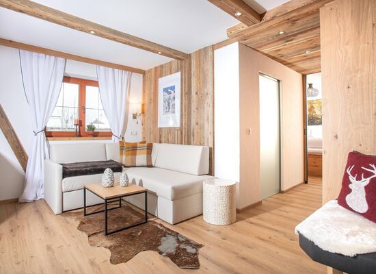 Junior Suite, Dusche, WC, Bergseite