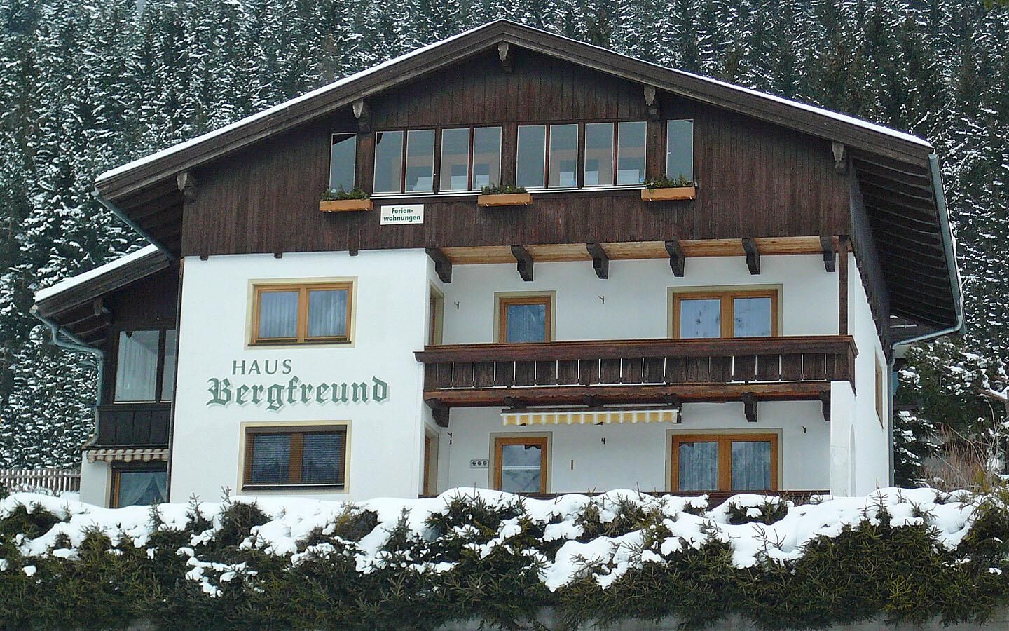 Haus Bergfreund - Winter