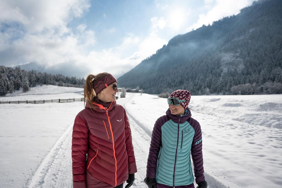 Winterliche Almwanderung