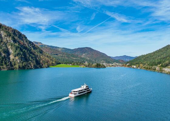 Linienschifffahrt Scholastika-Pertisau Hin&Retour Linienschifffahrt Scholastika-Pertisau Hin&Retour