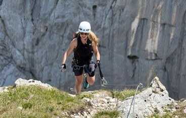 Achensee via ferrata camp by Salewa