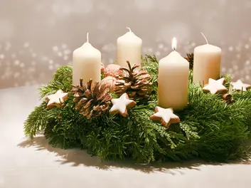 Adventkranzbinden