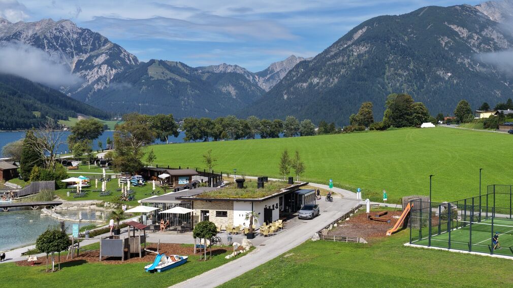 Beach Bar Buchau - Blick zum See