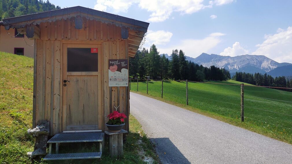 Hofladen des Enterhofes in Steinberg am Rofan
