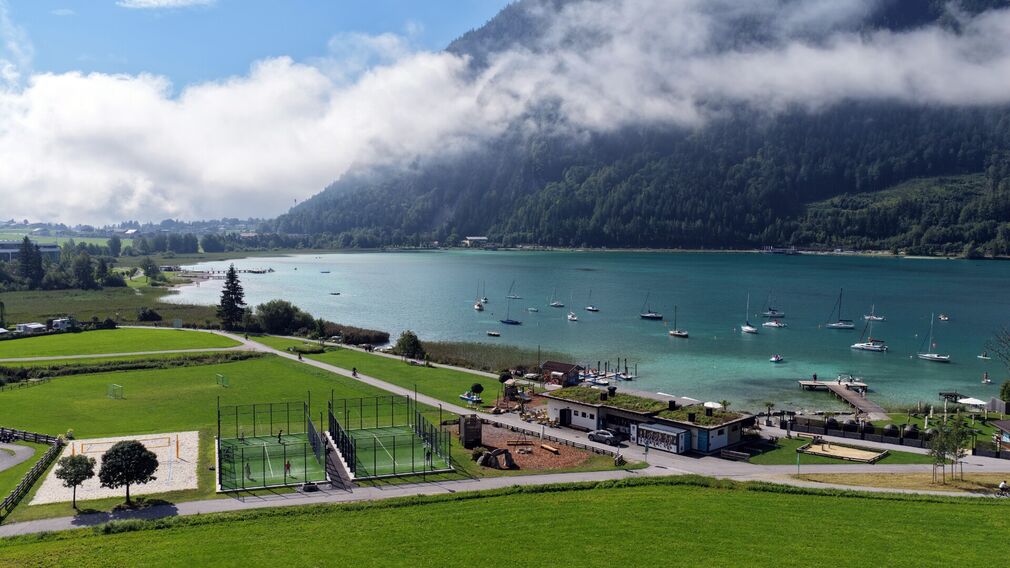 The new padel courts in Buchau in Maurach have been open since 29 July 2026.