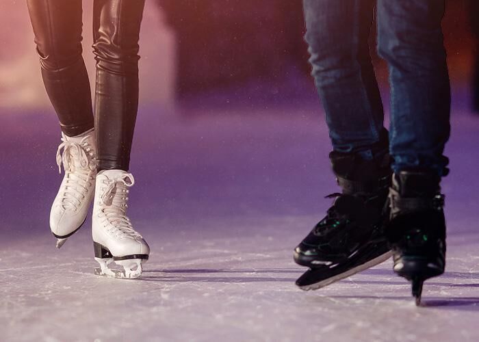 Eislaufen am Achensee