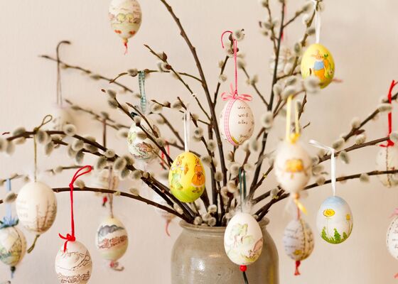 Feuer frei auf´s bunte Ei