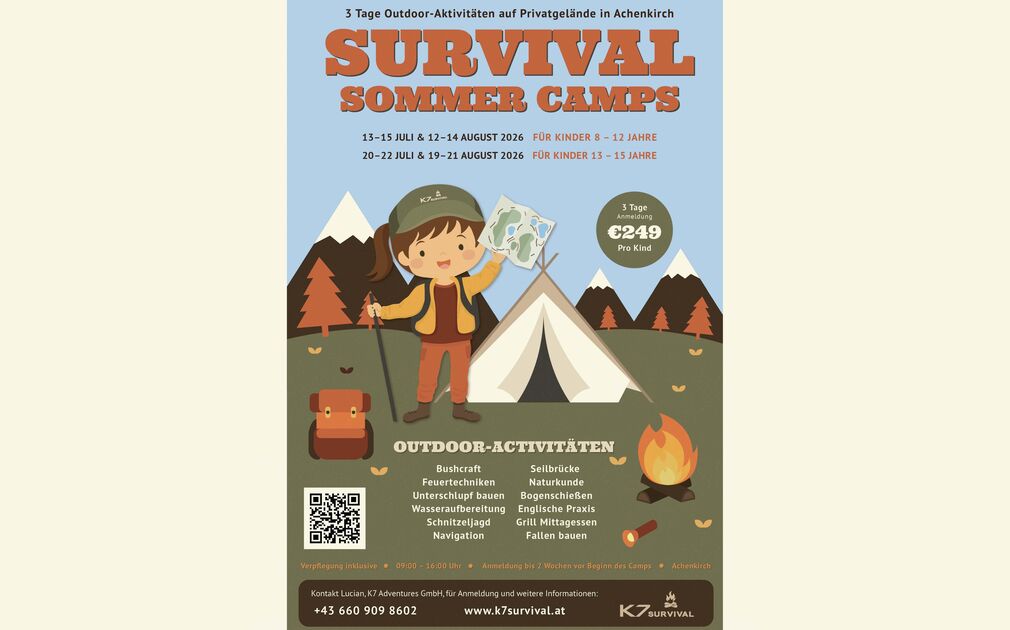 Sommer Camp 2026 Achensee TOurism2