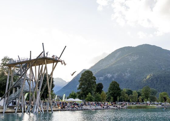 Chill & Jump vom Schiff aus