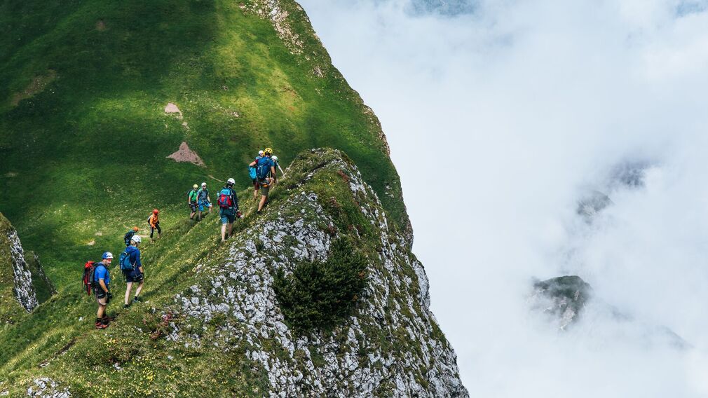 Abstieg vom Spieljoch